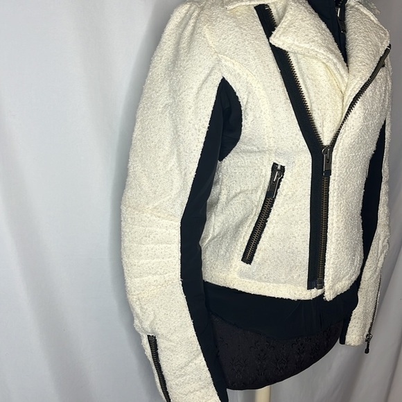 Sportswear of Sweden cream black biker ski jacket - Picture 6 of 16